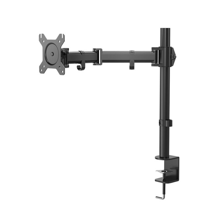 Nox NXLITESNGLSTAND - Soporte de Monitor de Escritorio con Brazo Ajustable para 1 Pantalla de 13 a 27 Pulgadas, Giro 180°, Inclinación, Color Negro Nox NXLITESNGLSTAND - Soporte de Monitor de Escritorio con Brazo Ajustable para 1 Pantalla de 13 a 27 Pulgadas, Giro 180°, Inclinación, Color Negro