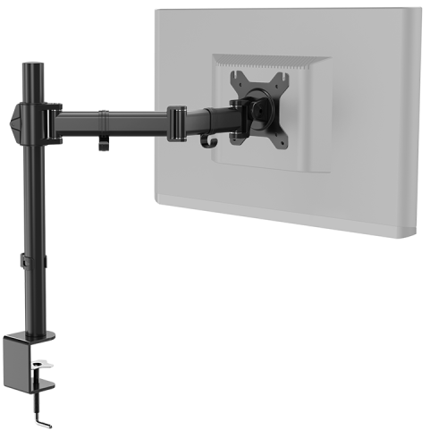 Nox Soporte de Mesa Lite Single Stand para Monitor de 13 a 27 Pulgadas Negro