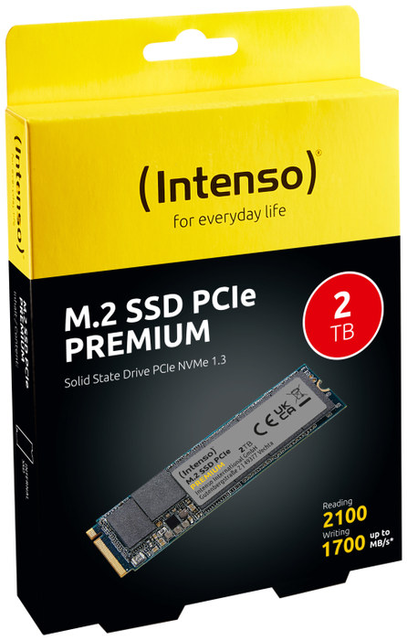 Intenso Premium SSD 2TB M.2 PCIe Gen3 x4 NVMe
