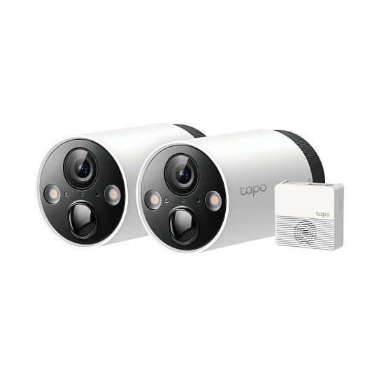 TP-Link Tapo C420S2 Kit de 2 Cámaras de Vigilancia 2K QHD TP-Link Tapo C420S2 Kit de 2 Cámaras de Vigilancia 2K QHD