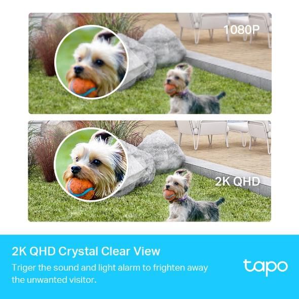 TP-Link Tapo C420S2 Kit de 2 Cámaras de Vigilancia 2K QHD TP-Link Tapo C420S2 Kit de 2 Cámaras de Vigilancia 2K QHD