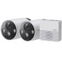 TP-Link Tapo C420S2 Kit de 2 Cámaras de Vigilancia 2K QHD