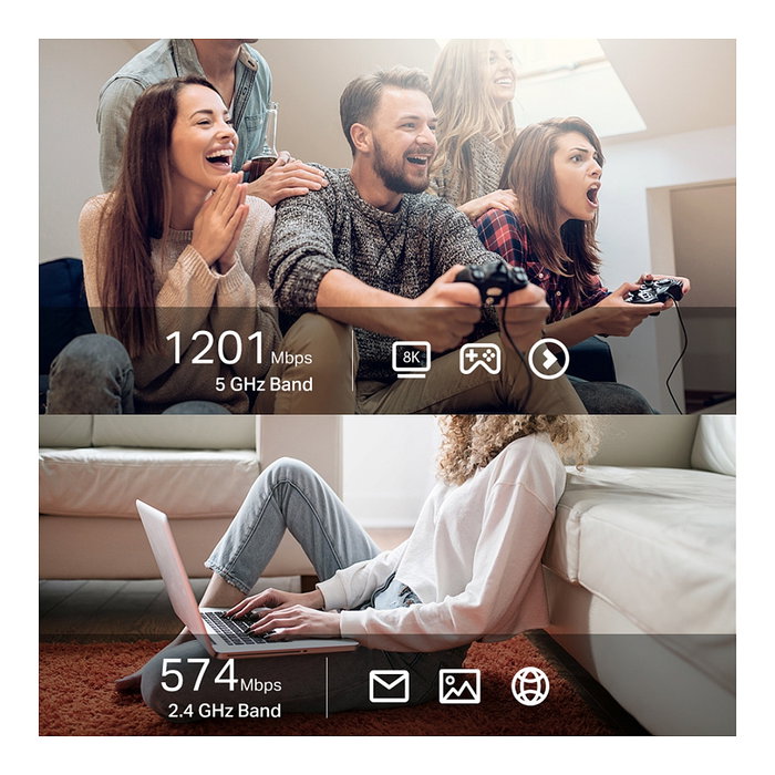 TP-Link Archer TX20U Plus Adaptador USB Wi-Fi 6 AX1800 Negro TP-Link Archer TX20U Plus Adaptador USB Wi-Fi 6 AX1800 Negro