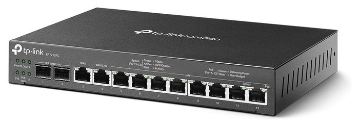 TP-Link ER7212PC Router VPN Gigabit Omada con PoE+