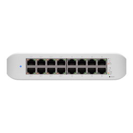 Ubiquiti Switch USW-Lite-16-PoE Gestionado 16 Puertos Gigabit Ethernet 8 PoE+ 45W