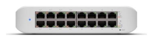 Ubiquiti UniFi Switch Lite 16 PoE USW-LITE-16-POE Blanco Ubiquiti UniFi Switch Lite 16 PoE USW-LITE-16-POE Blanco