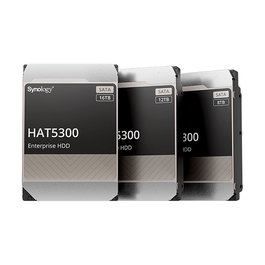 Synology HAT5300-16T Disco Duro NAS 16TB 7200RPM 512MB Serial ATA III 3.5" para Servidores y Almacenamiento de Datos