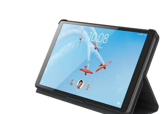 Lenovo ZG38C03033 Funda Folio para Tablet Lenovo Tab M10 HD Plus 2nd Gen (Modelos TB-X306F), 10.1", Cuero, Negro, con Protección