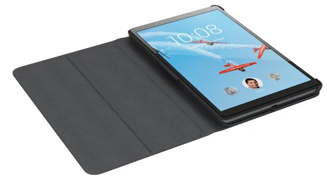 Lenovo ZG38C03033 Funda Folio para Tablet Lenovo Tab M10 HD Plus 2nd Gen (Modelos TB-X306F), 10.1", Cuero, Negro, con Protección