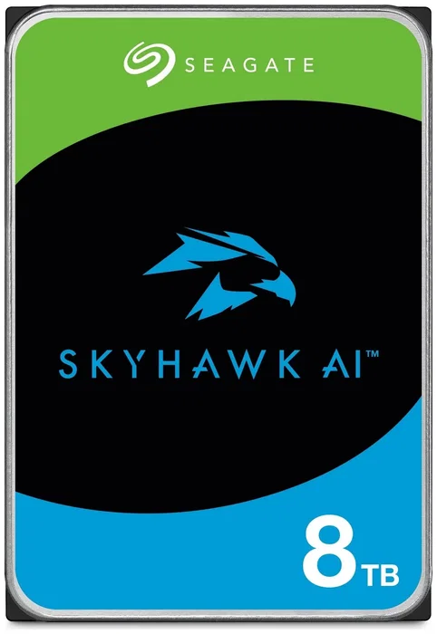 Seagate SkyHawk AI ST8000VE001 8 TB 7200 RPM 256 MB 3.5 inh SATA III