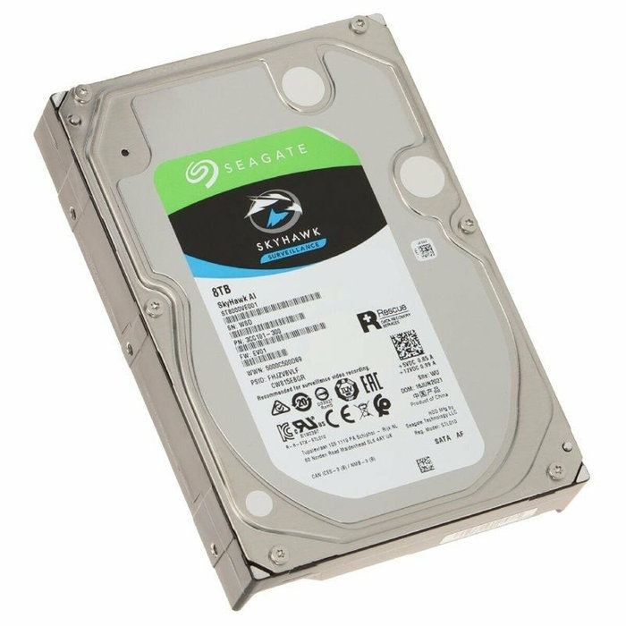 Seagate SkyHawk AI ST8000VE001 8 TB 7200 RPM 256 MB 3.5 inch SATA III Seagate SkyHawk AI ST8000VE001 8 TB 7200 RPM 256 MB 3.5 inch SATA III