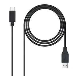 Nano Cable 10.01.4002 Cable USB 3.1 Tipo-C Macho - USB Macho 10Gbps 2m Negro
