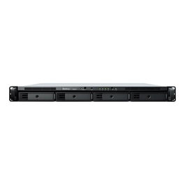 Synology NAS RackStation RS822+ / 4 Bahías 3.5"-2.5" / Formato Rack 1U / 2GB DDR4 ECC / Expansible hasta 32GB y 8 discos / 4 puertos LAN 1GbE
