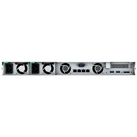 Synology RackStation RS822RP+ NAS Servidor Rack 4 Bahías 3.5/2.5 1U con 2GB DDR4, AMD Ryzen V1500B, 4x1GbE LAN