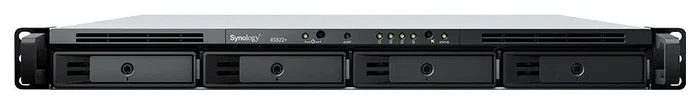 Synology RackStation RS822RP+ NAS de 4 bahías, 2 GB DDR4, Gris Synology RackStation RS822RP+ NAS de 4 bahías, 2 GB DDR4, Gris
