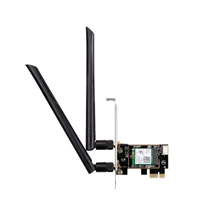 D-Link DWA-X582 AX3000 Wi-Fi 6 PCIe Adapter con Bluetooth 5.0 D-Link DWA-X582 AX3000 Wi-Fi 6 PCIe Adapter con Bluetooth 5.0