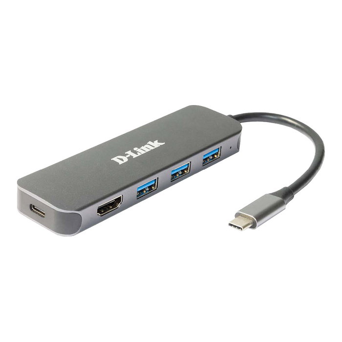 D-Link DUB-2333 Docking Station 5 en 1 USB-C con HDMI y Power Delivery 60W D-Link DUB-2333 Docking Station 5 en 1 USB-C con HDMI y Power Delivery 60W