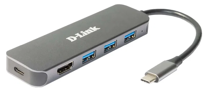 D-Link DUB-2333 Docking Station 5 en 1 USB-C con HDMI y Power Delivery 60W D-Link DUB-2333 Docking Station 5 en 1 USB-C con HDMI y Power Delivery 60W