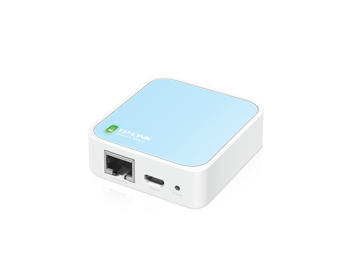 TP-Link TL-WR802N Router Inalámbrico Ethernet Rápido Banda única (2.4 GHz) Wi-Fi 4 (802.11n) 300 Mbit/s Color Azul y Blanco