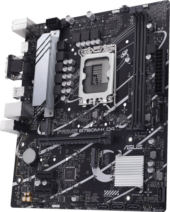 ASUS PRIME B760M-K D4 DDR4 Micro ATX ASUS PRIME B760M-K D4 DDR4 Micro ATX
