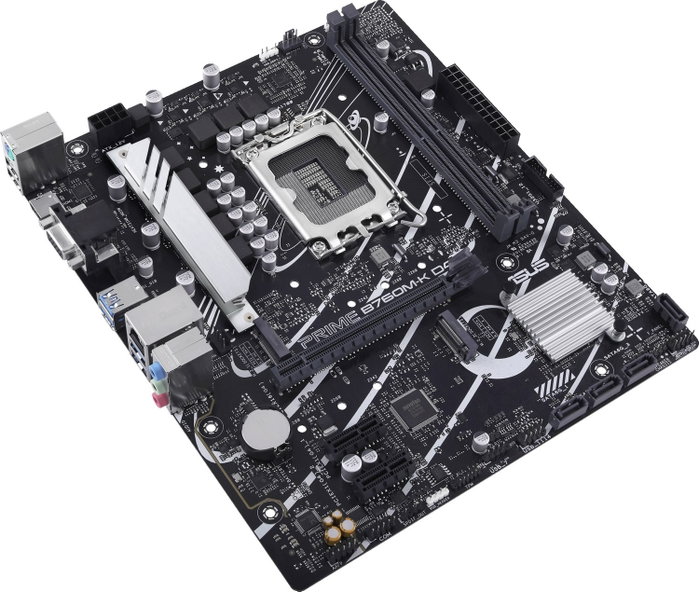 ASUS PRIME B760M-K D4 DDR4 Micro ATX ASUS PRIME B760M-K D4 DDR4 Micro ATX