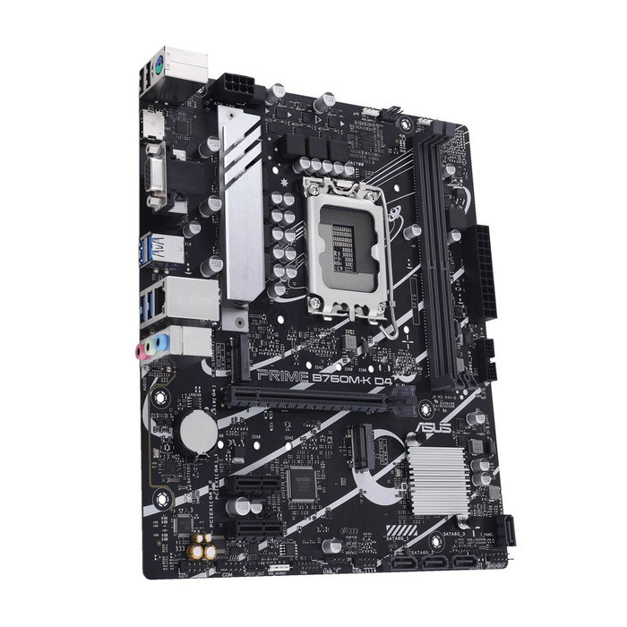 ASUS PRIME B760M-K D4 DDR4 Micro ATX ASUS PRIME B760M-K D4 DDR4 Micro ATX