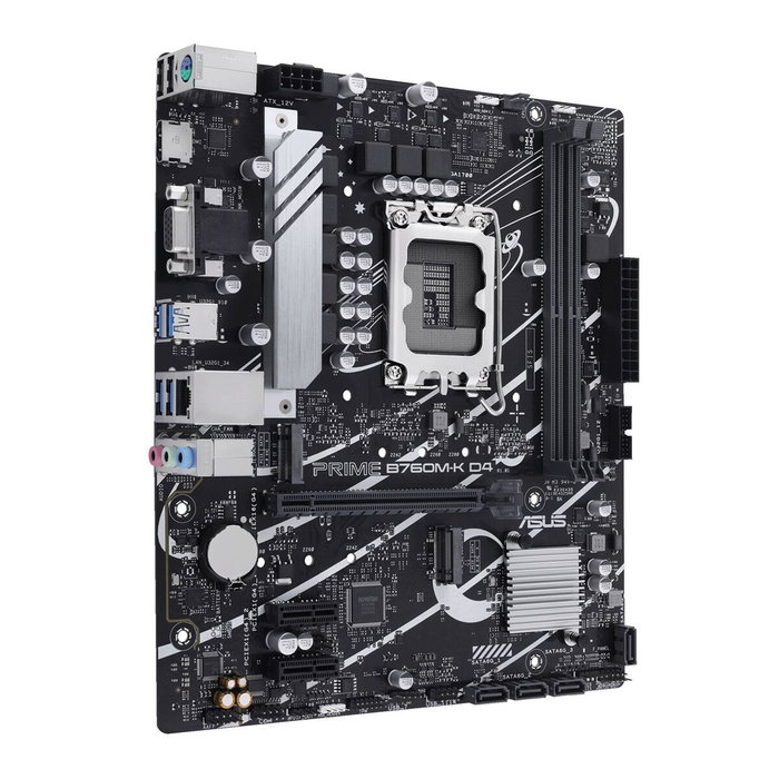 ASUS PRIME B760M-K D4 DDR4 Micro ATX ASUS PRIME B760M-K D4 DDR4 Micro ATX