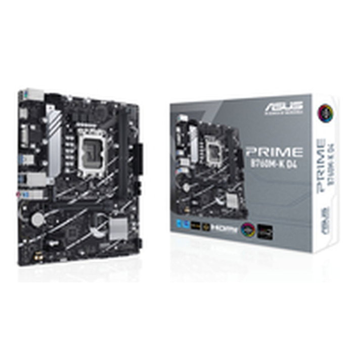 ASUS PRIME B760M-K D4 DDR4 Micro ATX ASUS PRIME B760M-K D4 DDR4 Micro ATX