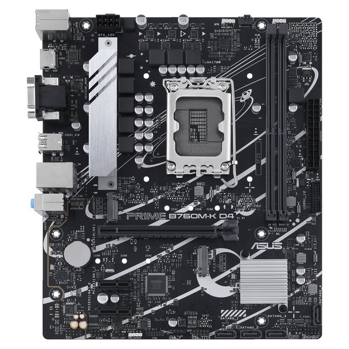 ASUS PRIME B760M-K D4 DDR4 Micro ATX ASUS PRIME B760M-K D4 DDR4 Micro ATX