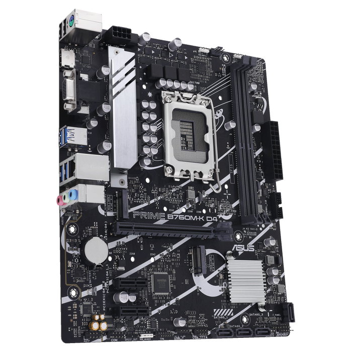 ASUS PRIME B760M-K D4 DDR4 Micro ATX ASUS PRIME B760M-K D4 DDR4 Micro ATX