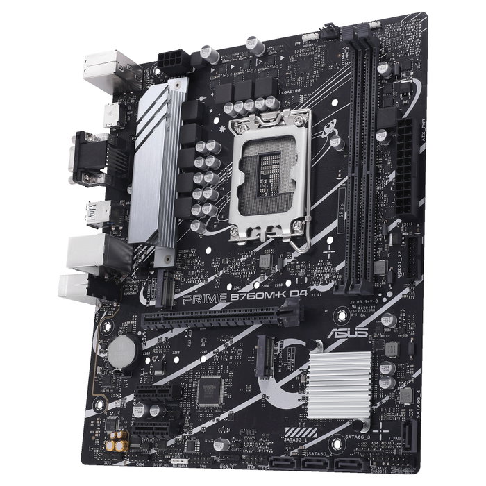 ASUS PRIME B760M-K D4 DDR4 Micro ATX ASUS PRIME B760M-K D4 DDR4 Micro ATX