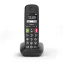 Gigaset S30852-H2901-D201 E290 Teléfono Fijo Inalámbrico DECT/Analógico con Teclas Grandes, Pantalla de Alta Visibilidad, 150 Contactos y Contestador Automático - Negro