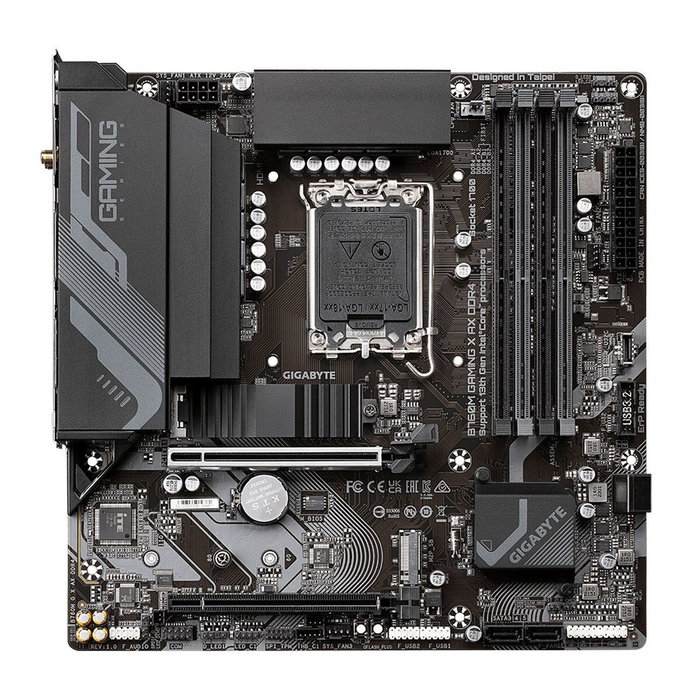 Gigabyte B760 DS3H DDR4 Placa Base LGA 1700 ATX Gigabyte B760 DS3H DDR4 Placa Base LGA 1700 ATX