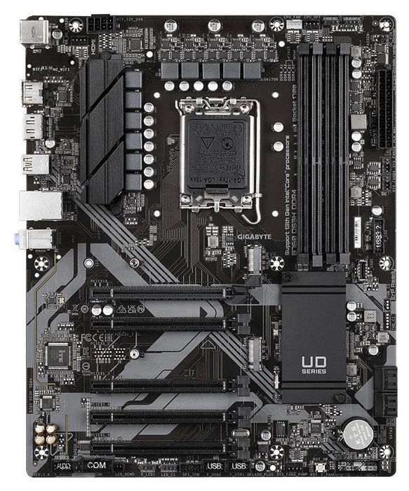 Gigabyte B760 DS3H DDR4 Placa Base LGA 1700 ATX Gigabyte B760 DS3H DDR4 Placa Base LGA 1700 ATX