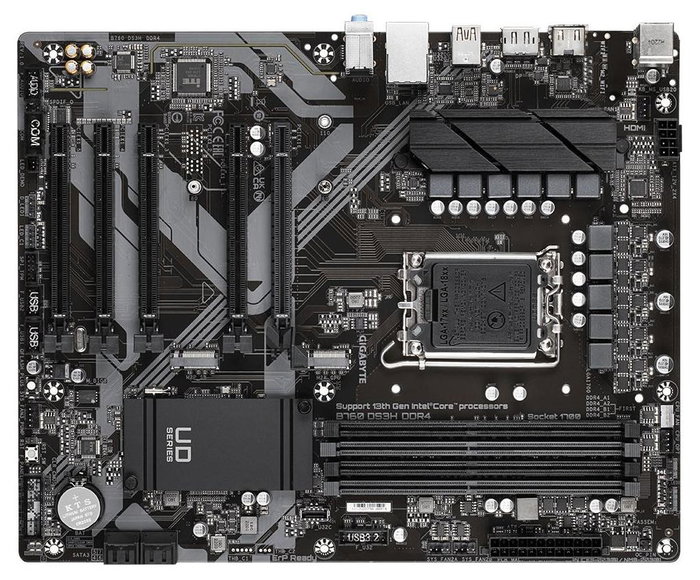 Gigabyte B760 DS3H DDR4 Placa Base LGA 1700 ATX Gigabyte B760 DS3H DDR4 Placa Base LGA 1700 ATX