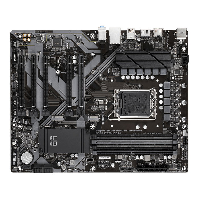 Gigabyte B760 DS3H DDR4 Placa Base LGA 1700 ATX Gigabyte B760 DS3H DDR4 Placa Base LGA 1700 ATX