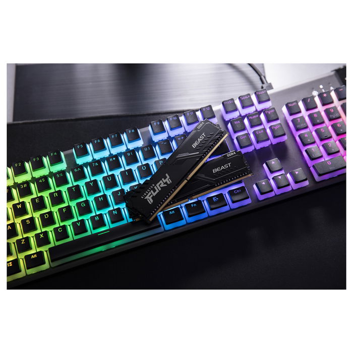 Kingston Fury Beast Black KF432C16BB1/16 - Memoria RAM 16GB DDR4 3200MHz CL16