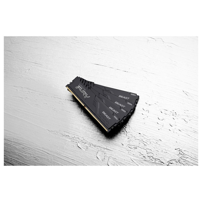 Kingston Fury Beast Black KF432C16BB1/16 - Memoria RAM 16GB DDR4 3200MHz CL16