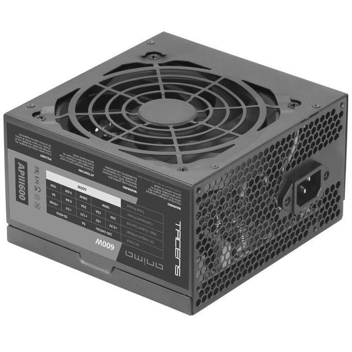 Anima Tacens Anima APIII600 600W ATX Negro Anima Tacens Anima APIII600 600W ATX Negro