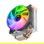 MARS GAMING MCPUVR Disipador CPU ARGB 180W Multisocket Intel/AMD 4 Heatpipes 120mm