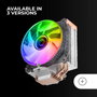 Mars Gaming MCPU-VR Disipador de CPU ARGB 180W Negro