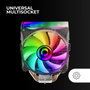 Mars Gaming MCPU-VR Disipador de CPU ARGB 180W Negro