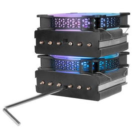 MARS GAMING MCPUXT Refrigerador CPU ARGB, 300W, Multisocket Intel/AMD, 6 Heatpipes, 120mm Ventilador, PWM 4pin