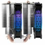 Mars Gaming MCPU-XT Disipador de CPU ARGB Negro 300W TDP