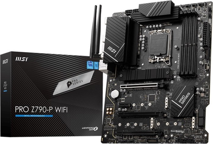 MSI PRO Z790-P WIFI DDR5 ATX LGA 1700 MSI PRO Z790-P WIFI DDR5 ATX LGA 1700
