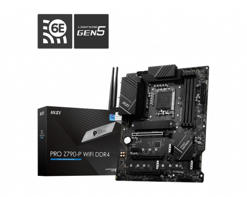 MSI PRO Z790-P WIFI DDR5 ATX LGA 1700 MSI PRO Z790-P WIFI DDR5 ATX LGA 1700
