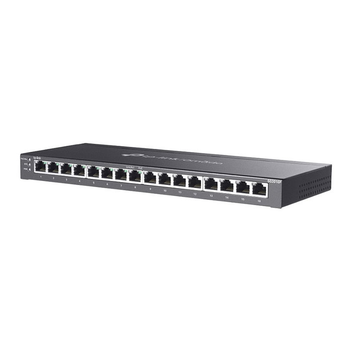 TP-Link Omada SG2016P Switch de 16 puertos Gigabit con 8 puertos PoE+ TP-Link Omada SG2016P Switch de 16 puertos Gigabit con 8 puertos PoE+