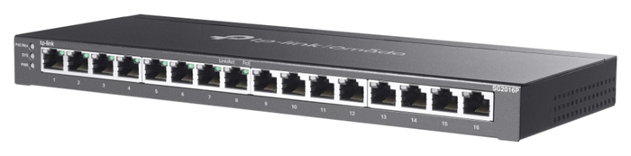 TP-Link Omada SG2016P Switch Gigabit de 16 puertos con 8 puertos PoE+