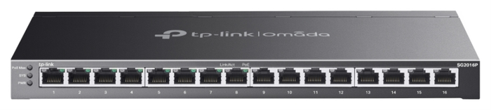 TP-Link Omada SG2016P Switch Gigabit de 16 puertos con 8 puertos PoE+