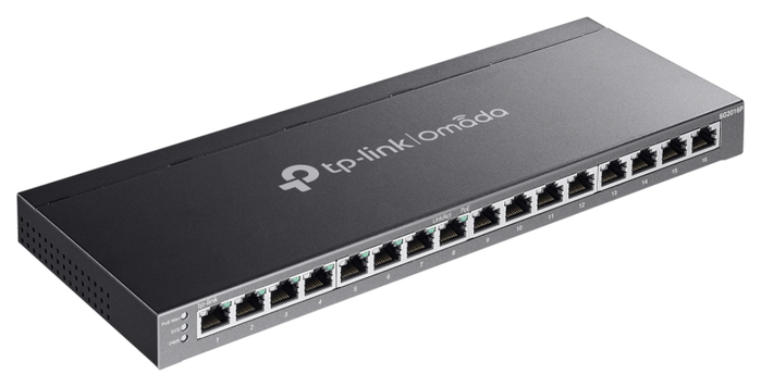 TP-Link Omada SG2016P Switch Gigabit de 16 puertos con 8 puertos PoE+